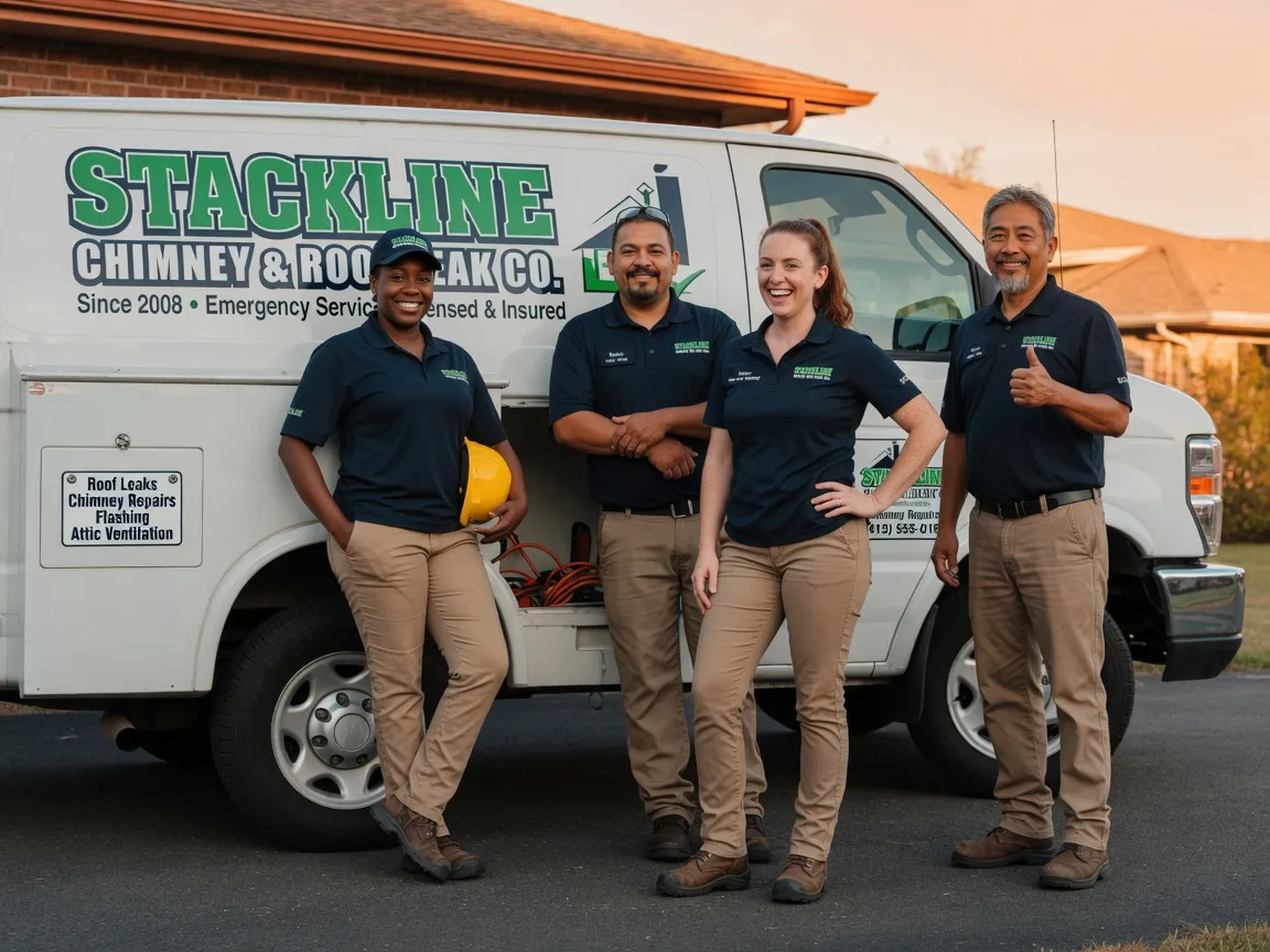 Chimney flashing repair company in Lena, IL